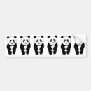 Recherche de panda voiture autocollants Noir