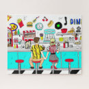 Suche nach hand gezeichnet puzzle Cartoon