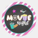 Recherche de ce soir autocollants Soirée cinéma