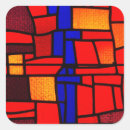 Recherche de mosaïque en verre autocollants Géométrique