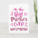 Suche nach 52 geburtstag karten Beste mutter