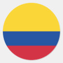 Recherche de drapeau de la colombie autocollants National