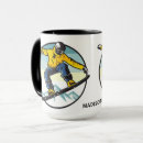 Recherche de montagne neige tasses Illustration