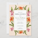 Recherche de luau bridal shower invitations Élégant