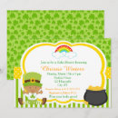 Recherche de st patricks day baby shower invitations Irlandais