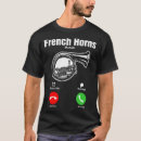 Suche nach französisches horn tshirts Musikinstrument