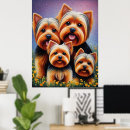 Suche nach yorkie welpen poster Yorkshire terrier