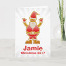 Recherche de gingerbread vœux cartes Rouge