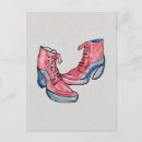 Recherche de chaussures cartes postales Aquarelle
