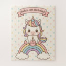 Recherche de licorne puzzles Anniversaire
