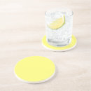 Recherche de grès verre dessous de dessous de verres Jaune