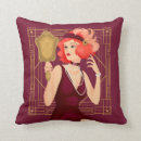 Suche nach der burgund kissen Vintag