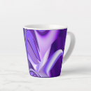 Recherche de fleurs violettes tasses Élégant