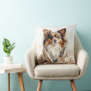 Recherche de petits chiens coussins Aquarelle