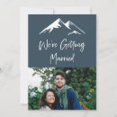 Recherche de ski mariage invitations Bleu