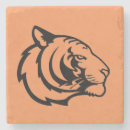 Recherche de tigre dessous de verres Noir