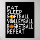 Suche nach basketball spaß poster Mädchen