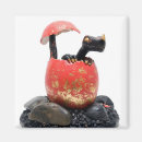 Recherche de dragon rouge magnets Noir