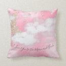 Recherche de rose or décoration coussins Baby girl