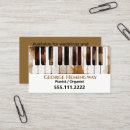 Recherche de organistes cartes visite Pianiste