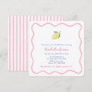 Recherche de vert citron invitations Bride