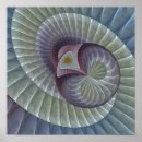 Suche nach goldene spirale poster Blau