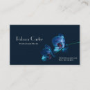 Recherche de orchidée bleue cartes visite Plante