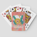 Recherche de lion jeux de cartes Aquarelle