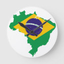 Recherche de drapeau du brésil horloges Drapeaux du monde
