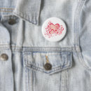 Recherche de saint valentin badges Fleurs