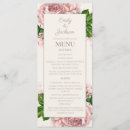 Recherche de vintage menus Aquarelle florale