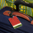 Recherche de pastèque bagages étiquettes Rouge