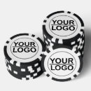 Recherche de puces jetons poker Logo