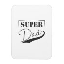 Recherche de super papa magnets Typographie