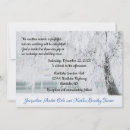 Suche nach winter wonderland wedding einladungen Weiß