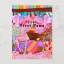 Recherche de candy land invitations Chocolat