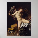 Suche nach amor poster Karavaggio