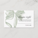 Recherche de billet de tombola invitations Mother to be