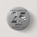 Suche nach metallischer buttons Silber