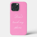 Recherche de ne touchez pas iphone coques Mignon