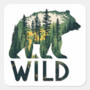 Suche nach wilder bär aufkleber Wandern