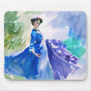 Recherche de bleu dame tapis souris Fille