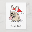 Recherche de french christmas cartes postales Bulldog français