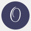 Recherche de lettre o autocollants Initiale