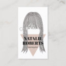 Recherche de triangle rose cartes visite Coiffeur