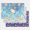 Suche nach chanukkah geschenkpapier Blau