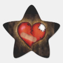 Recherche de le coeur brisé autocollants Amour
