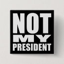 Recherche de non mon président badges Donald