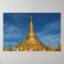 Suche nach shwedagon pagoda poster Gold