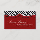 Suche nach zebra print visitenkarten Muster
